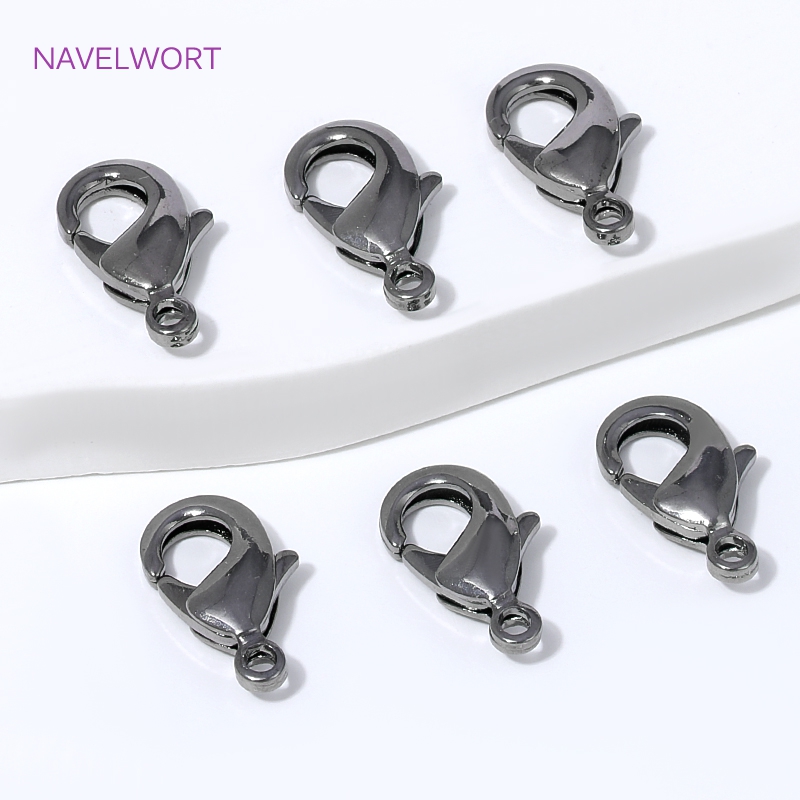 Jewelry Making Essentials - Connettori a moschettone in ottone placcato