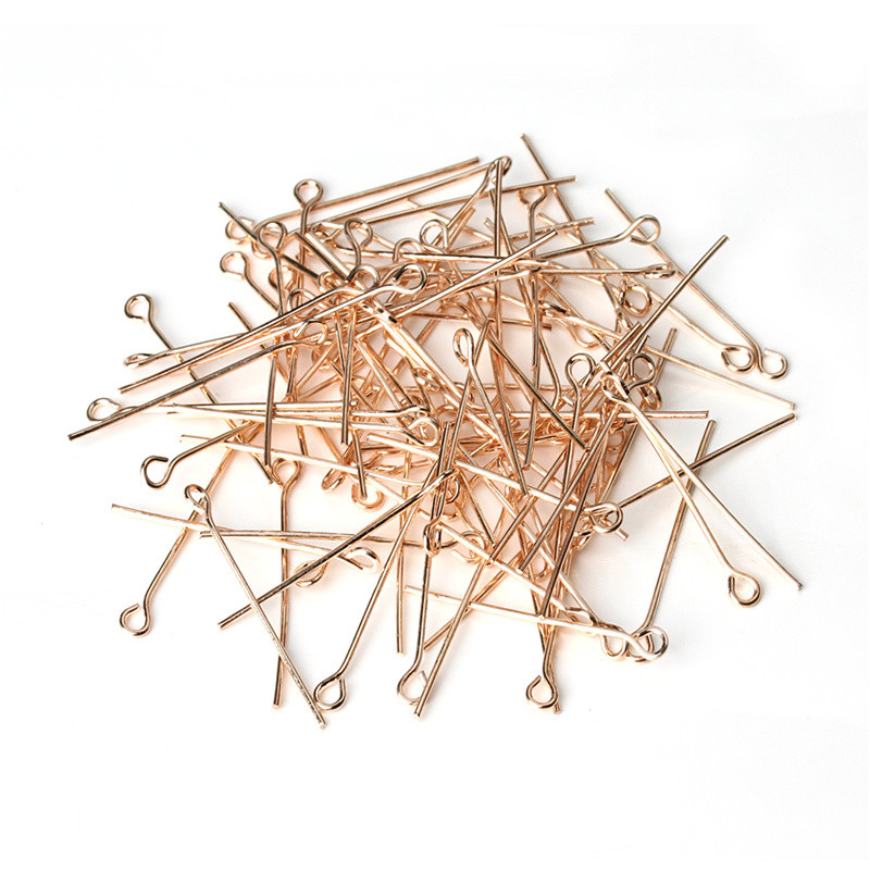 Jewelry Making Rivets - 200 pz/lotto 50mm oro rosa colore