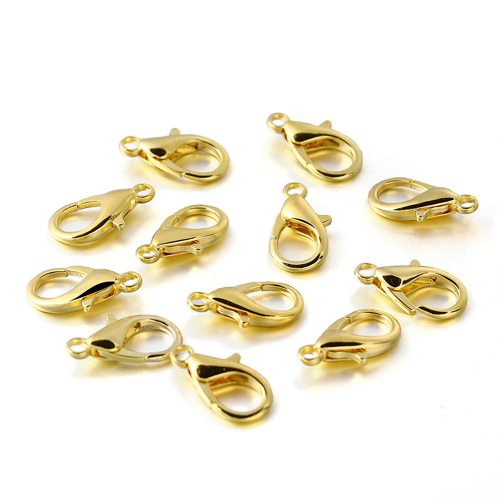 Jewelry Making Essentials - 10 Pezzi Chiusure a Moschettone di