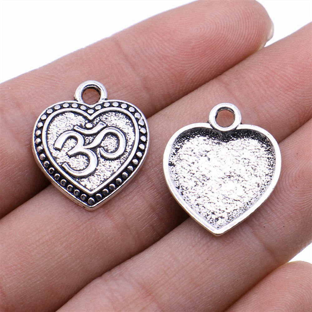 Jewelry Making The Well - Ciondolo con simbolo Om Yoga per