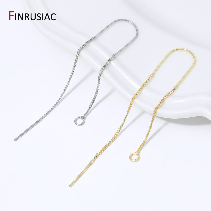 Jewelry Making Essentials - Orecchini pendenti a catena lunga con