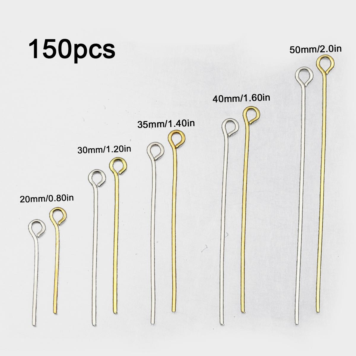 150 pz/pacco metallo 9-pin col - Jewelry Making Rivets recensione e prezzo
