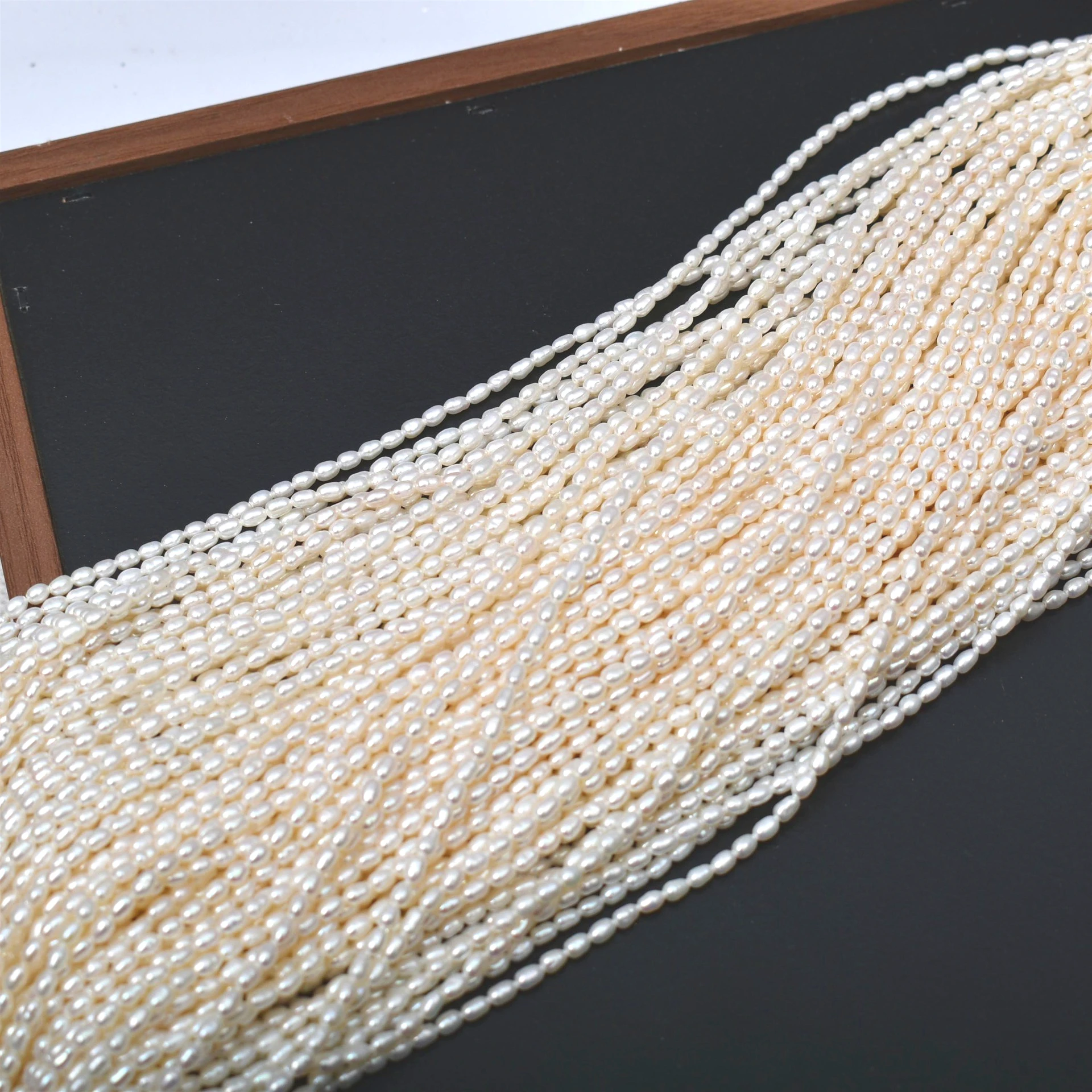 2.5-3mm 4A Perla di riso bianc - Jewelry Making The Well recensione e prezzo