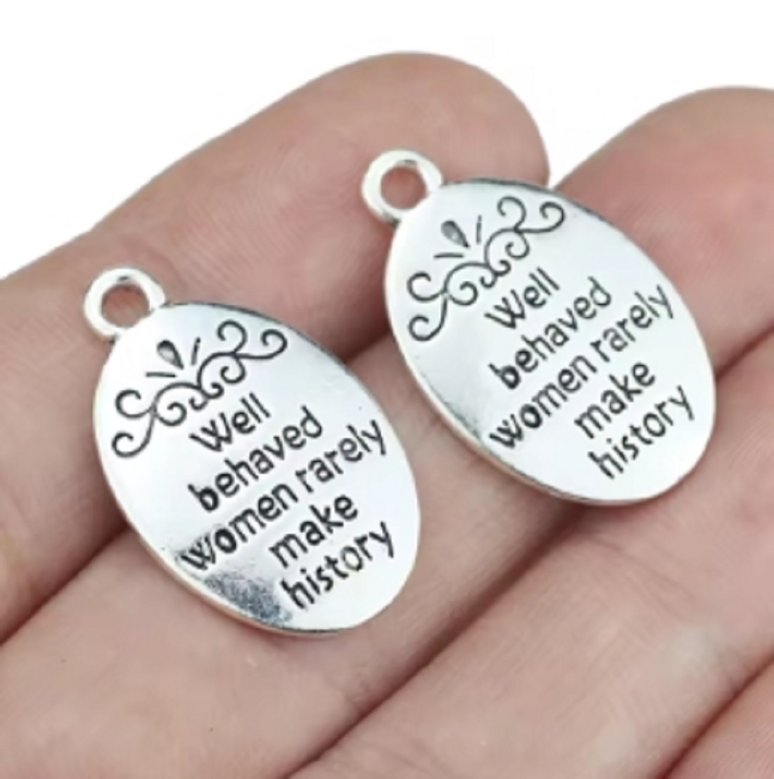 10 pz/lotto Ovale Argento Anti - Jewelry Making The Well recensione e prezzo