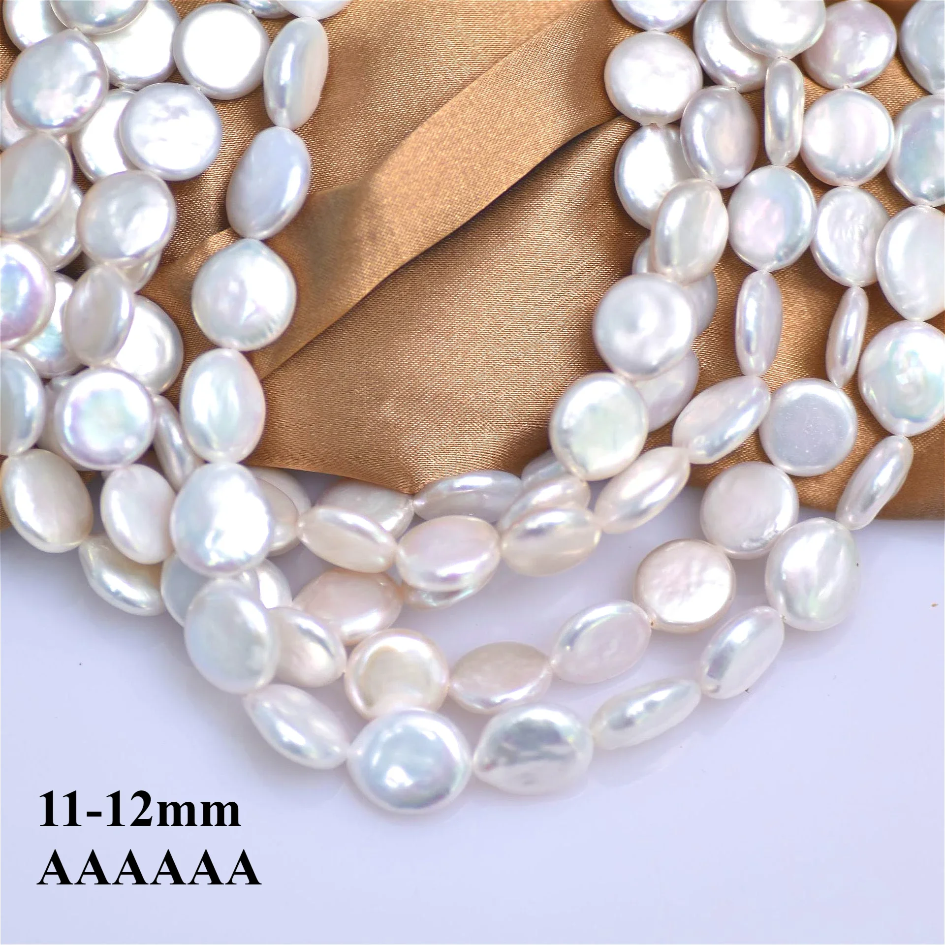 11-12mm 6A Perla rotonda bianc - Jewelry Making The Well recensione e prezzo