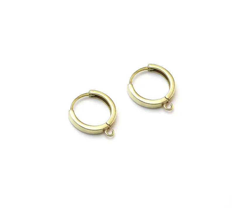 Cerchi per orecchie in ottone  - Jewelry Making Essentials recensione e prezzo