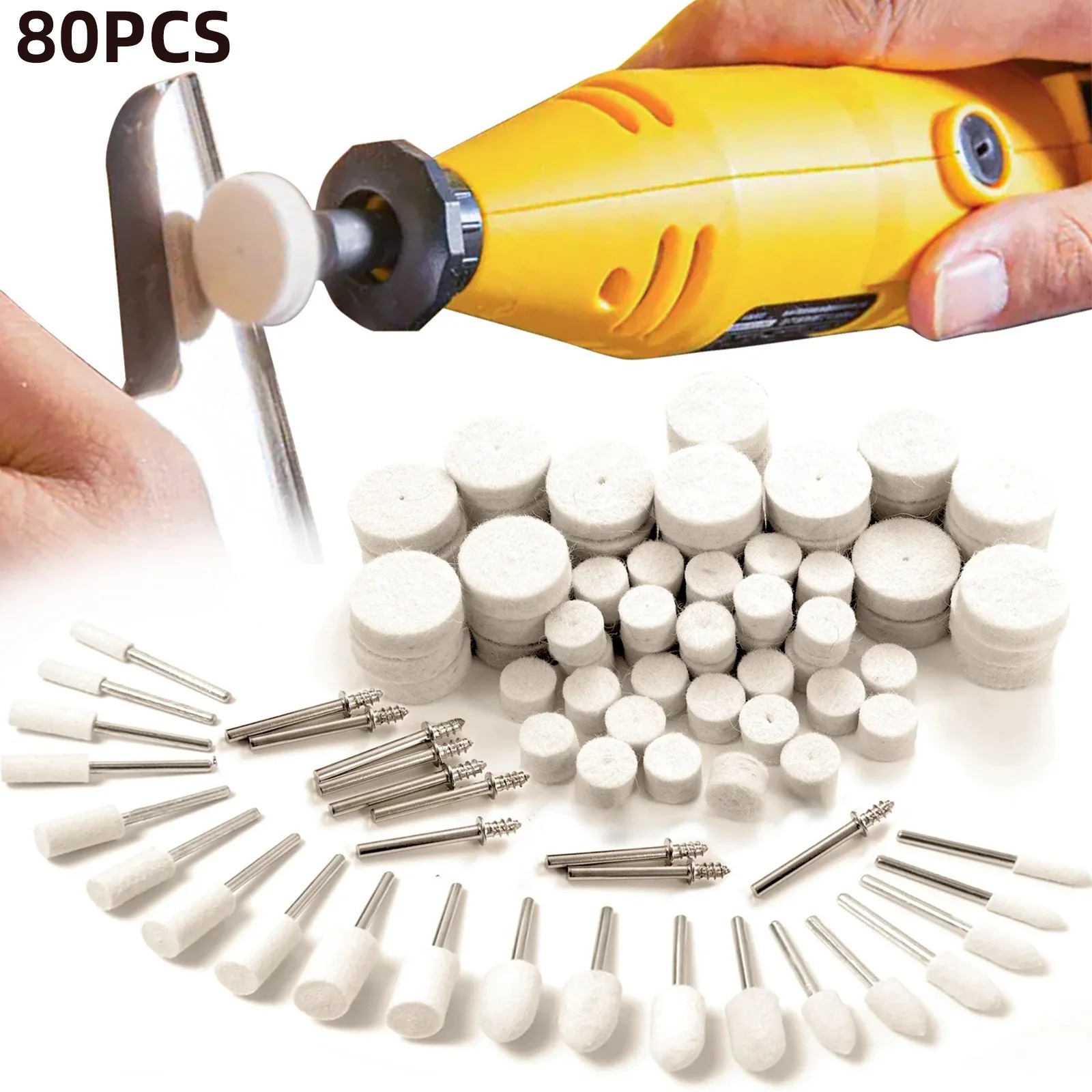 Kit di 80 Ruote Lucidanti in F - Jewelry Making Equipment recensione e prezzo